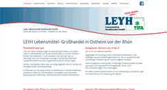 Desktop Screenshot of leyh.de
